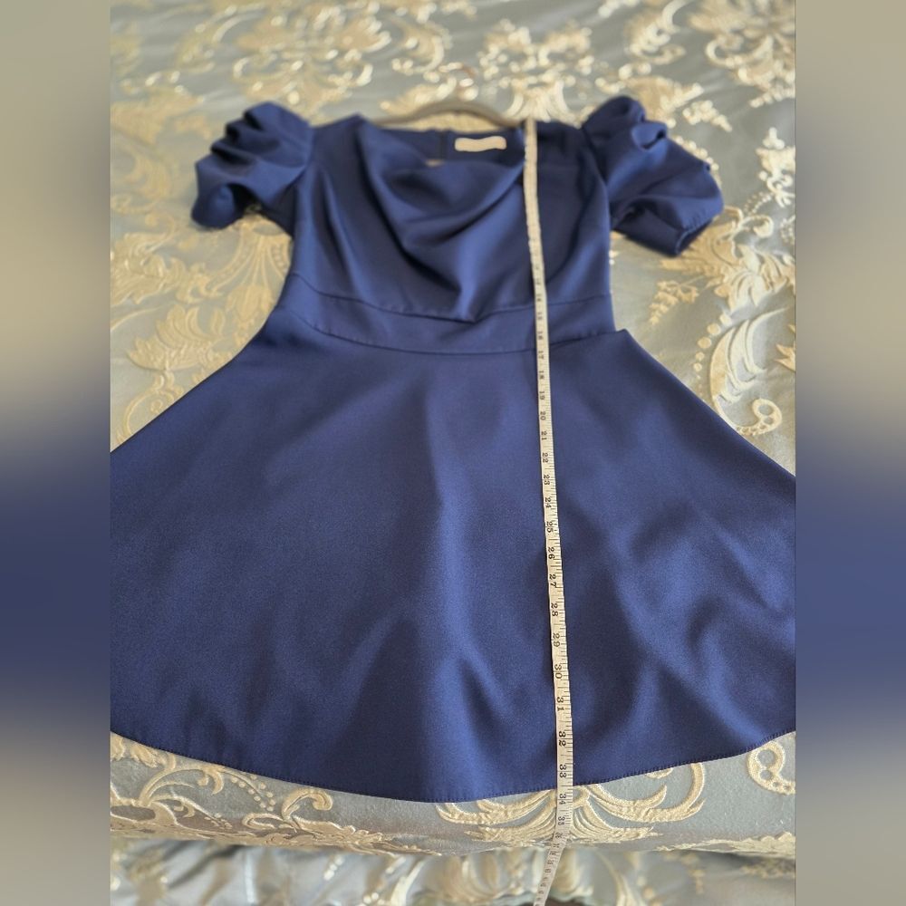 Rinascimento Women's Royal Blue Mini Dress